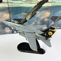 1/100 F-14D Tomcat Fighter F14 Cat VF-31 Static Alloy Airplane Model Display Piece