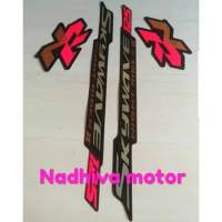 Sticker striping lis les body suzuki skywave nr MOCCA