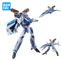 Bandai DX Super Alloy Assembly Toys Anime Macross The Movie VF-31J Hayate Immelmann Use Fold Projection Unit Equipage Kits Gifts