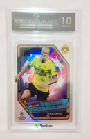 Kartu Sepakbola - Erling Haaland Topps Finest Prized Footballers UCL – Graded 10 PRISTINE (PCW) – Bo