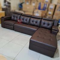 Sofa L Reclining - Sofa Sudut - Sofa Tamu Mewah