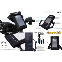 Túi treo đầu xe máy ZDKK1-Túi ZDK K1 nhỏ gọn dùng xem bản đồ đi ship hàng,đi phượt rất tiện lợi