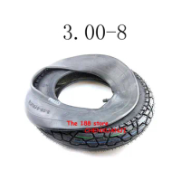 High Quality 3.00-8 / 300-8 Tire Inner Tube 4PR Tyre Fits Gas and Electric Scooters Warehouse Vehicles Mini Motorcycle