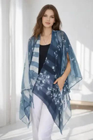 Outer Tali Luaran Big Size Cape Bali Kelelawar Batwing Loose Satin Motif Gesyal HITAM PUTIH