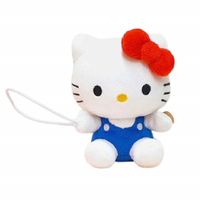 小禮堂 Hello Kitty 絨毛玩偶窗簾扣 (玩偶款)