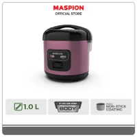MASPION RICE COOKER 1 L BLACK ROSEGOLD MRJ-1003BS-BRG (Black Rosegold)