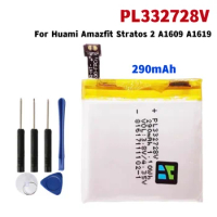 New PL332728V Battery For Huami Amazfit Stratos 2 A1609 A1619 Smart Watch Battery + Free Tool