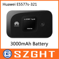 Unlocked Huawei E5577 4G LTE Cat4 e5577cs-321 Mobile Hotspot Wireless Router wifi huawei E5577s-321 Battery 3000mAh