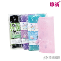 【珍昕】台灣製 造抗菌香皂袋~(隨機出貨/竹炭黑)(約長16*寬8.2cm)/香皂袋/搓澡袋