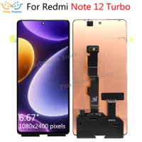 Original oled for Xiaomi Redmi Note12 Turbo Display with touch screen digitizer Assembly for redmi note 12 Turbo lcd display