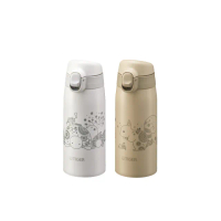 【TIGER 虎牌】輕量彈蓋雙層不鏽鋼保溫瓶350ml(MCT兒童水壺/保冰杯/保溫杯)