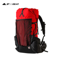 3F UL GEAR YUE 45+10L Outdoor Ultralight Hiking and Camping Frame BackpackAdjustable Durable Waterproof Mountaineering Bag
