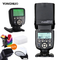 YONGNUO YN560III YN560-III YN560 III Wireless Flash Speedlite YN560-TX II Trigger For Canon Nikon Olympus Pentax Fuji Camera