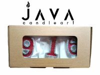 HARGA PERLUSIN LILIN ANGKA ULTAH PREMIUM HOLO MIX RED GLITTER ISI 12 PCS Cake