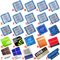 New Wholesale Variety Of Choices Original 6 7 8th Generation i3 i5 i7 Celeron Intel Xeon Pentium Processor Dolby Sticker Label