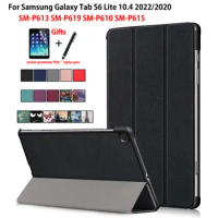 For Samsung Galaxy Tab S6 Lite 2022 Case 10.4'' 2020 P613 P619 P610 P615 Cover Funda Tablet Magnetic Folding Stand Shell +Gift