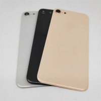 For iPhone 8 Back Battery Glass Cover Rear Door Housing Case For iPhone 8 Plus 8G Back Glass Panel With Camera Frame Lens