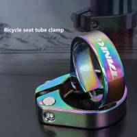 Durable Replacement Part Bike Tube Clip Aluminum Alloy Bike Seat Clamp Sturdiness Alloy Bike Seat Clamp for Bike