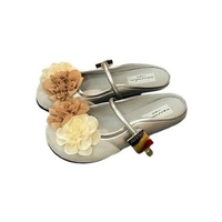 Geko - Sepatu Flatshoes -Sepatu Marry Jane Flat Shoes Wanita Elegan Flower - Sepatu Flat Slip On - S