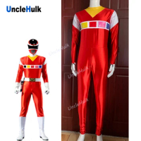 Denji Sentai Megaranger Mega Red Cosplay Bodysuit | UncleHulk