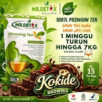 Mr Detox Slimming Tea Teh Pelangsing penurun berat badan