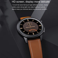 HD screen ECG ppg Smart Watch man woman Waterproof Wearable Device Temperature monitoring bluetooth Smart Watch For Android IOS
