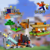 Khối Minecraft Nam Châm Mini Minifigure Mô Hình Cube Rubik Đồ Chơi Lắp Ghép Ráp Vuông Chính Hãng Giá