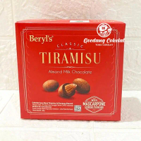 Beryl'S Classic Tiramisu Almond Green Tea Milk White Chocolate 65G Beryls Coklat Cokelat Malaysia Pa