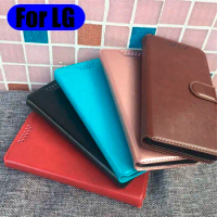 fundas PU leather flip cover For LG X Power 3 Magna V40 V50 ThinQ V20 Mini K50 Flip Cover Soft TPU Phone Case Coque Funda