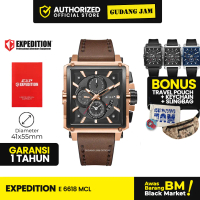 Jam Tangan Pria Analog Expedition EX 6618 MCL E 6618 6618 EX6618MCL Leather