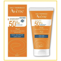 AVENE 雅漾高效清爽抗藍光防曬乳 VERY HIGH PROTECTION FRAGRANCE-FREE FLUID SPF50+ 50ML 