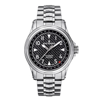 REVUE THOMMEN 梭曼錶 Airspeed系列 自動機械腕錶 碳纖維材質面盤x不鏽鋼鍊帶/43.5mm  (16040.2137)