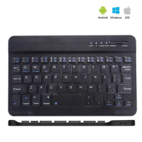 Mini Tablet Keyboard Rechargeable Bluetooth Keyboards Wireless Mute Thin Office USB Keyboard For IOS Ipad Android Windows PC