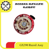 GX390 Recoil Mesin Penggerak Recoil Mesin Bensin Engkol Mesin Bensin 13Hp SOK