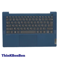 FR French Blue Keyboard Upper Case Palmrest Shell Cover For Lenovo Ideapad 5 14 14IIL05 14ARE05 14ALC05 14ITL05 5CB0Y88837