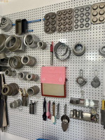 洞洞板收納架工具掛板掛架整理架子方孔板工具墻烘焙工具架置物架