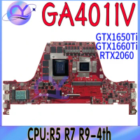 GA401IV Laptop Motherboard For ASUS ROG GA401IV GA401IU GA401II GA401IVC Mainboard R5 R7 R9 GTX1650Ti GTX1660Ti RTX2060