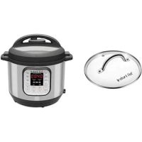Instant Pot Duo 7-in-1 Electric Pressure Cooker, Sterilizer, Slow Cooker, Rice Cooker, Steamer, Saute, Yogurt Maker, and Warmer,