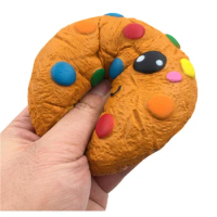 New Kawaii Colorful Chocolate Bread Squishy Cake Scented Creative Slow Rising Soft Squeeze Toy Stress Relief Fun for Kid Gift