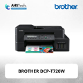 Brother DCP-T720DW Printer Inkjet dengan Tinta Ink Tank, Resolusi 6000 x 1200 DPI, Cetak Duplex Otomatis, Wireless Printing