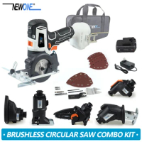 Compatible for Makita 18V Brushless Circular Saw Drill Recip SAW Jig Saw Oscillating Tool Sander Screwdriver Chainsaw Combo kit