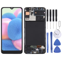 TFT for Samsung Galaxy A30s LCD Screen Digitizer Full Assembly with Frame