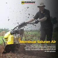 FIRMAN FTL820 Tiller + FGE220HDR Engine β Mesin Bajak Tanah Bensin 7.5 HP Lebar 75 cm, Kedalaman 30