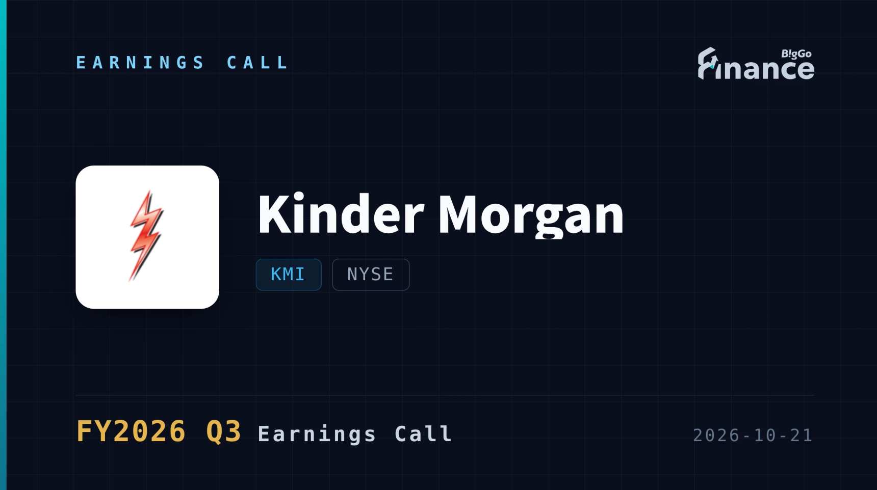 [Kinder Morgan Q3 2026 Earnings Call] Kinder Morgan Lifts Project Backlog to Record $14.4 Billion With $5.4 Billion of New Gas Projects, Tied to Southeast Utili