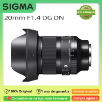 Sigma 20mm F1.4 DG DN Lens for a6300 a6100 a6000 a5100 a5000 ZV-E10 LEICA TL2 LEICA CL Panasonic Lumix S1