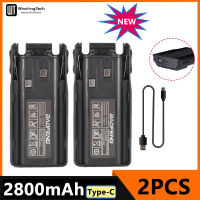 Baofeng UV 82 Li-ion Battery 2800/3800/4200mAh USB Type C BL-8 For UV82 Plus s UV-8D UV-82WX Ham Rad