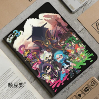 Splatoon 2 Anime Game For Samsung Galaxy Tab S7 FE 11 in 2021 S6 Case SM-T220/T225 Tri-fold stand Cover Galaxy Tab S6 Lite A8 A7