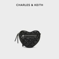 CHARLES&amp;KEITH24 New spring CK2-80151353 Ring-lattice love chain crossbody bag