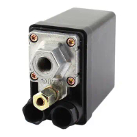 On/Off Button 175PSI AC240V 15A 1/4PT Single Port Air Compressor Pressure Switch