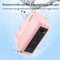 เคสซิลิโคนสำหรับ CUKTECH 140W ที่ชาร์จ หัว กันกระแทก น้ำหนักเบา ปกเต็ม